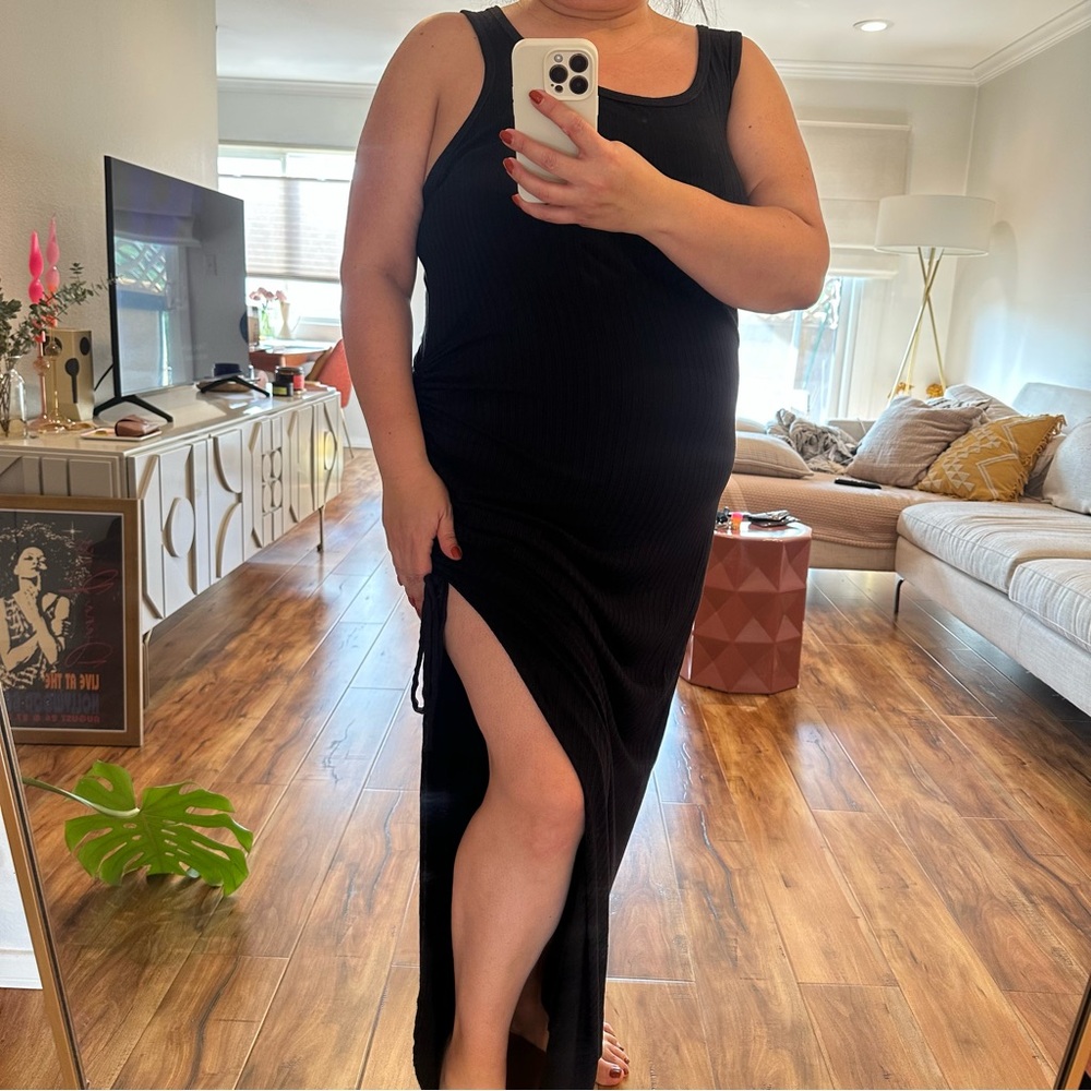 Calvin Klein Black Maxi Dress